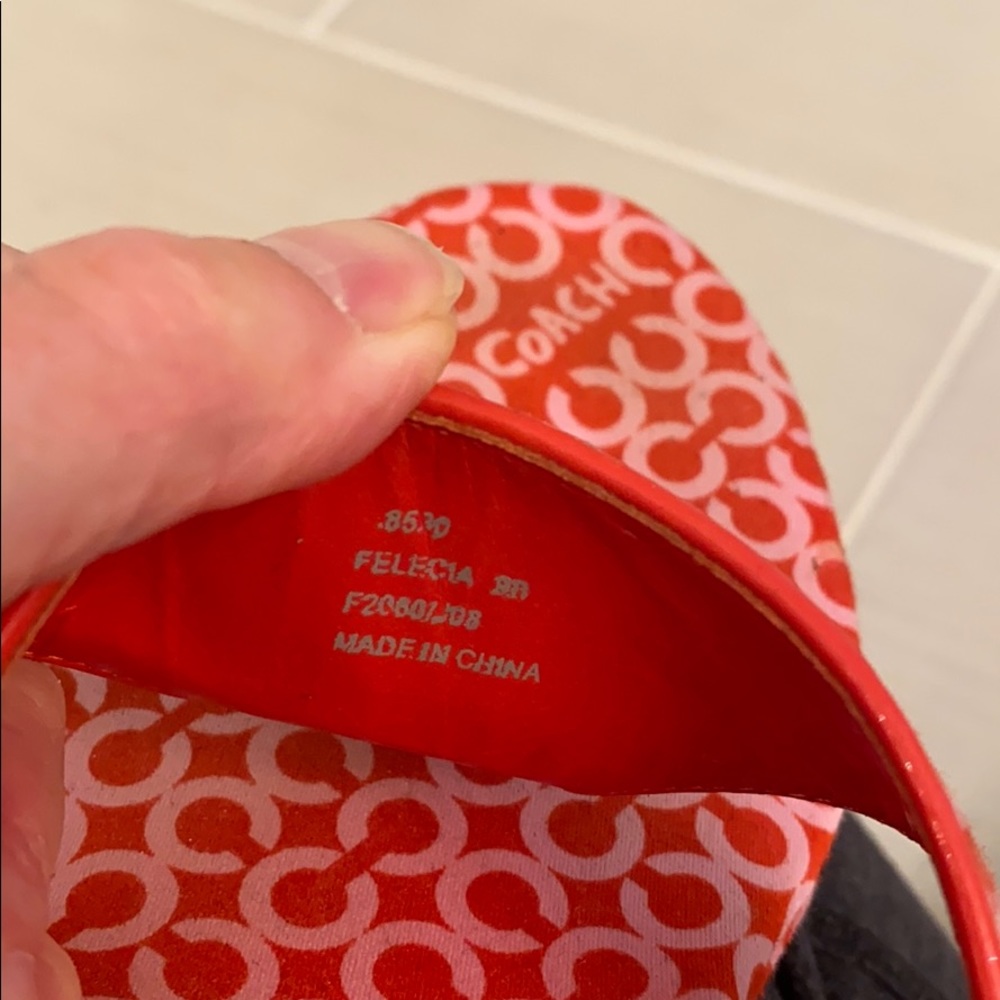 Coach wedges - Picture 7 of 7